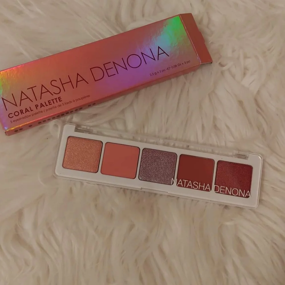 💝FIRM! NWT NATASHA DENONA CORAL EYESHADOW PALETTE